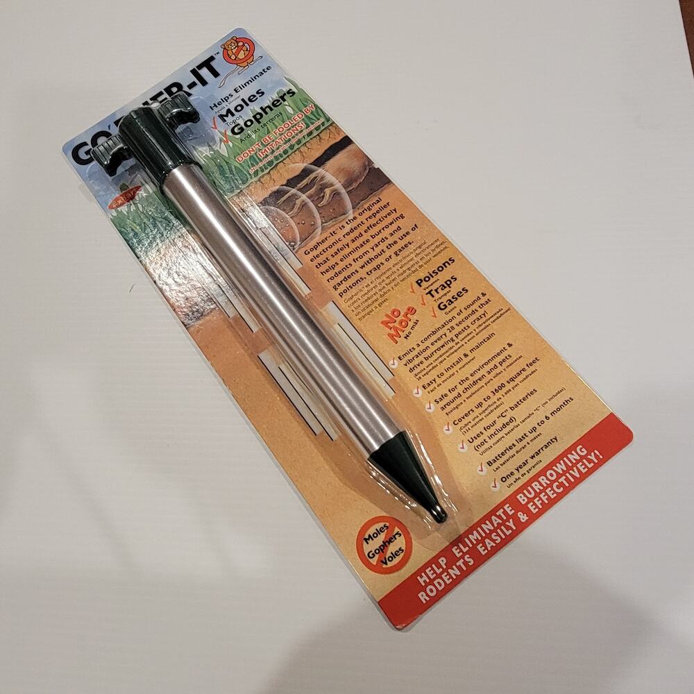 gopher-it By Exhart (Gopher Removal Tool)  New, sealed.